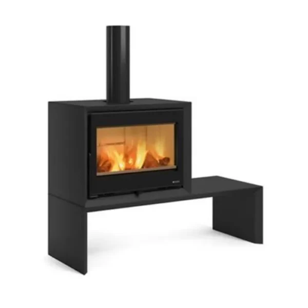 Salamandra a lenha Panoramic dantenoir - Nordica - 7115000 - 8,8kw